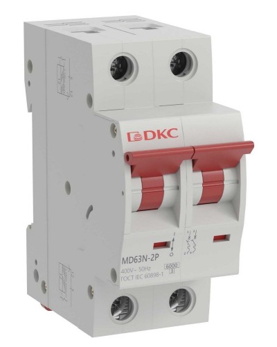 YON max MD63N 2P 16А 6кА C (MD63N-2PC16). Автоматический выключатель. ДКС в Черкесске
