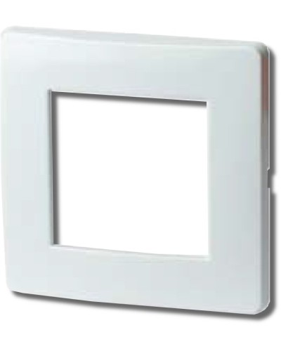 Рамка на 2 модуля (одноместная), белая (75010W): Рамка одноместная, Brava в Черкесске