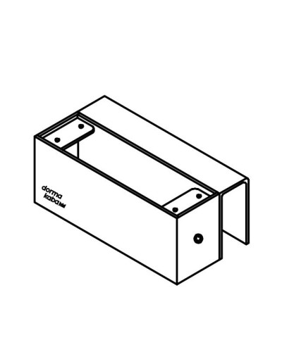 DBA-101 Glass Comfort. Комплект монтажный для цельностеклянной створки, для совместной работы с замком DB100.. dormakaba в Черкесске