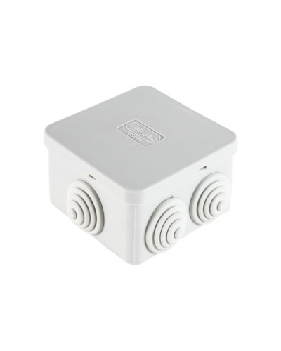 Коробка JBS070 70х70х40, 6 вых., IP44, серая (44056). Коробка монтажная. Экопласт в Черкесске