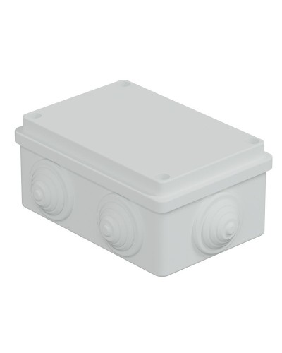 Коробка JBS120 120х80х50, 6 вых., IP55, белая (44008W-1). Коробка монтажная. Экопласт в Черкесске