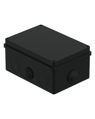 Коробка JBS210 210х150х100, 8 вых., IP55, черная (44016BL-1). Коробка монтажная. Экопласт в Черкесске