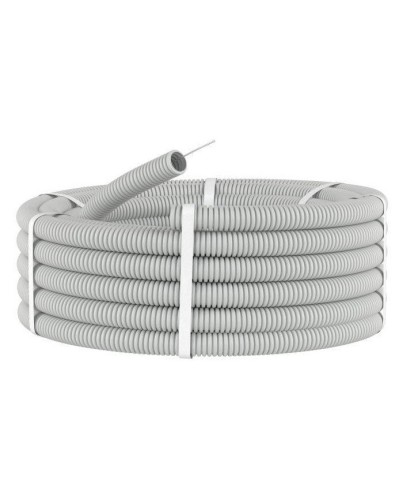 Труба HFFR тяжелая D40, серая (21140HF-GR): Труба гофрированная, с зондом, не распространяющая горение, без галогена в Черкесске
