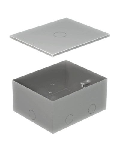 Коробка металлическая с крышкой для заливки в пол BOX/4 (70141): Коробка металлическая с крышкой для заливки в пол 159,6х133,6х75 мм, для люков 70040 в Черкесске