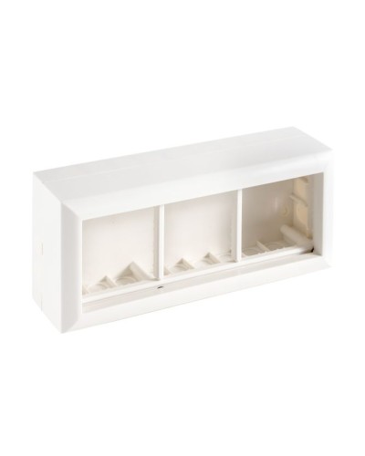 Коробка на 3 модуля для механизмов 45х45мм SM45/6 (72946): Коробка для механизмов в Черкесске