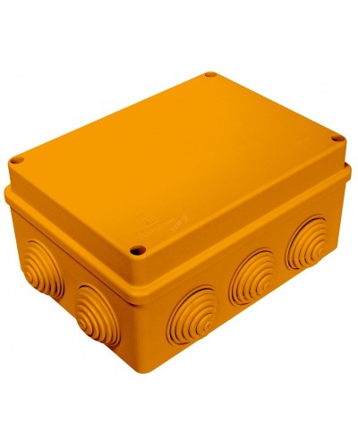 Коробка JBS150 150х110х70, 10 вых., 5P (2,5…25мм²) (43729HF): Коробка монтажная, огнестойкая, без галогена в Черкесске