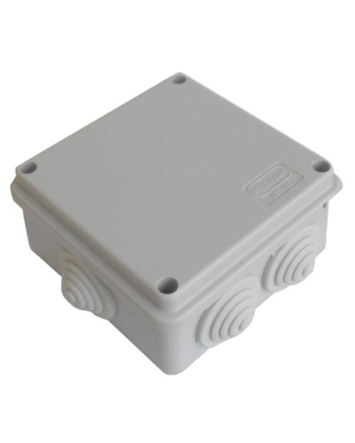 Коробка JBS100 100х100х55, 6 вых, IP55, серая (44007HF). Коробка монтажная, без галогена. Экопласт в Черкесске