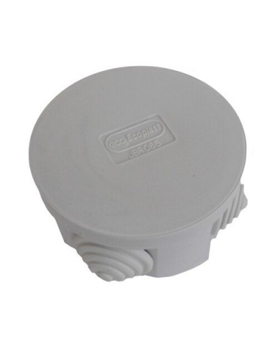 Коробка 3001 D70x36, 4 вых, IP55, серая (44001HF). Коробка монтажная. Экопласт в Черкесске