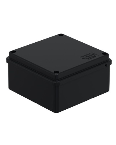 Коробка BJB/JBS100 100х100х55, IP56, черная (44057BL-1). Коробка монтажная. Экопласт в Черкесске