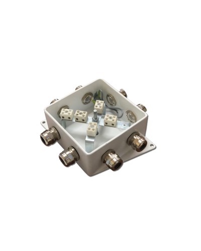 КМ-О (10к)-IP66-120х120, четыре ввода: Коробка монтажная огнестойкая в Черкесске