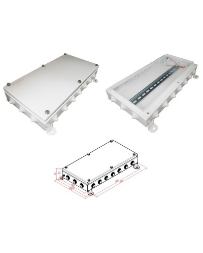 КМ IP55-2040. Коробка монтажная электротехническая. Гефест в Черкесске