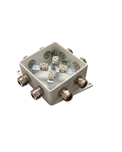КМ-О (8к)-IP66-120х120, пять вводов: Коробка монтажная огнестойкая в Черкесске