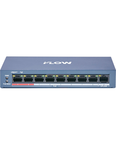 F-SW-EU209POE-V/L. Сетевой PoE коммутатор. i-FLOW в Черкесске