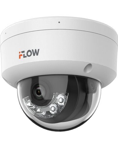 F-IC-2442C2MS(4мм). Бюджетная IP-видеокамера купольная. i-FLOW в Черкесске