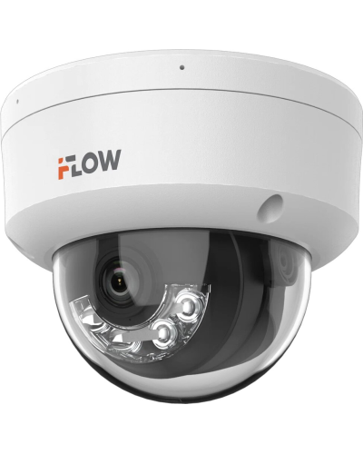 F-IC-1442CM(4мм). Бюджетная IP-видеокамера купольная. i-FLOW в Черкесске