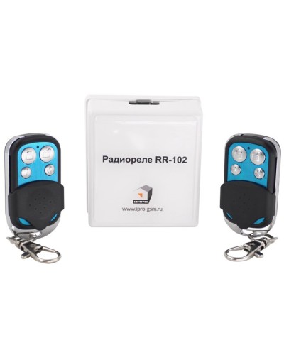 RR-102 + 2 пульта, 150 метров, питание 12В. Комплект радиореле. ИПРо в Черкесске