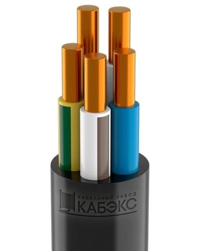 ППГнг(А)-HF 5х10 ОК (N PE) 0,66кВ Кабэкс (ТХМ00132588). Кабель силовой, не распространяющий горение, не содержащих галогенов. Кабэкс в Черкесске