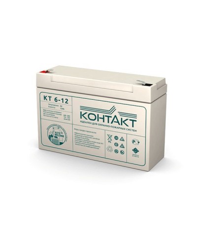 Контакт КТ 6-12. Аккумулятор герметичный свинцово-кислотный. Контакт в Черкесске