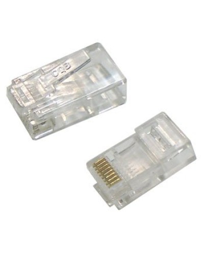 RJ-45 джек (8P8C) (100 шт). Разъем RJ-45. Прочие зарубежные в Черкесске