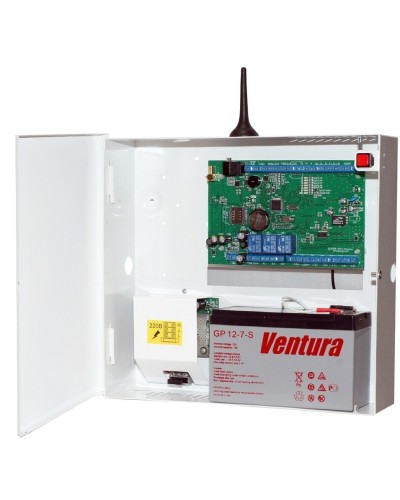 S632-2GSM-BK25-W (S632-2GSM-BK), Бокс-комплект под 7Ач, белый. Устройство оконечное объектовое приемно-контрольное c GSM коммуникатором. Проксима в Черкесске
