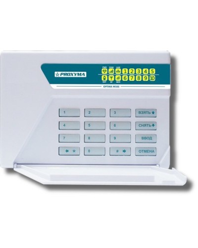 W500BL Optima. Объектовый прибор с встроенными GSM, РПП БРИЗ и Ладога-РК и проводными шлейфами. Проксима в Черкесске