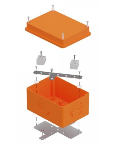 Коробка огнестойкая 150х110х90 E15-E120 для о/п (40-0351-FR10.0-4). Коробка огнестойкая для открытой установки. Промрукав в Черкесске
