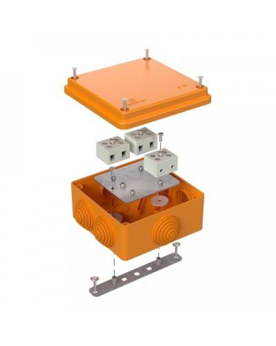 Коробка огнестойкая 100х100х50 (40-0300-FR6.0-6). Коробка огнестойкая для открытой установки. Промрукав в Черкесске