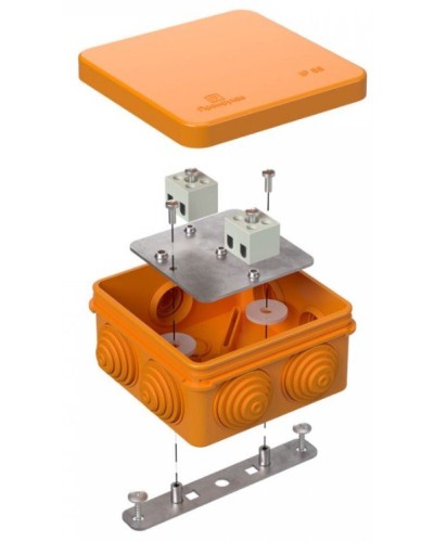 Коробка огнестойкая 80х80х40 (40-0210-FR2.5-4). Коробка огнестойкая для открытой установки. Промрукав в Черкесске