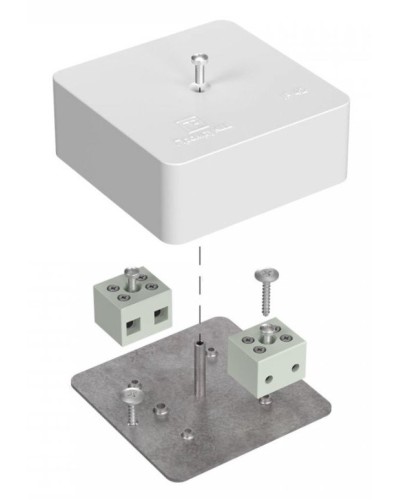 Коробка огнестойкая 75х75х30 (40-0450-FR1.5-4). Коробка огнестойкая для открытой установки. Промрукав в Черкесске