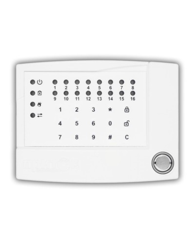 ППКОП-16 (М4), интерфейс RS-485. Клавиатура. СОКРАТ в Черкесске