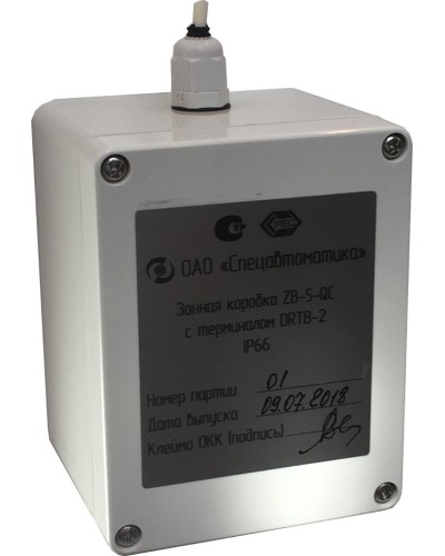 ZB-5-QC с DRTB-2 исп.02. Монтажная зонная коробка. Спецавтоматика, Москва в Черкесске