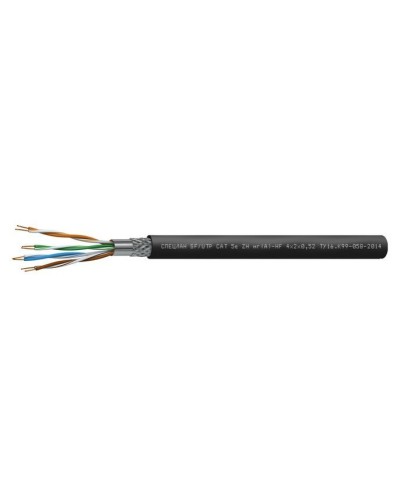 СПЕЦЛАН SF/UTP Cat 5e ZH нг(А)-HF 4х2х0,52. Кабель «витая пара» (LAN) для структурированных систем связи. Спецкабель в Черкесске