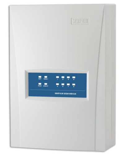 Мираж-GSM-M8-04. Устройство оконечное объектовое приемно-контрольное c GSM коммуникатором. Стелс НПП в Черкесске
