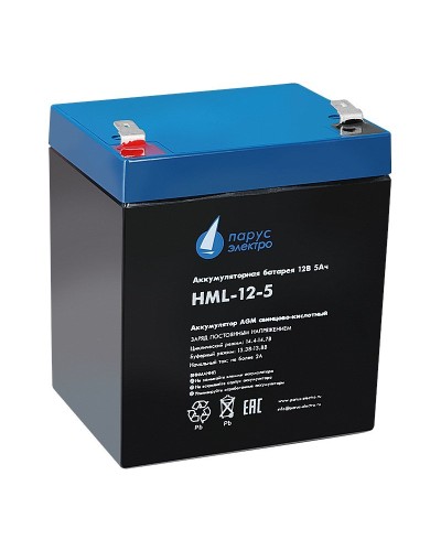 HML-12-5. Аккумулятор герметичный свинцово-кислотный. Связь инжиниринг в Черкесске