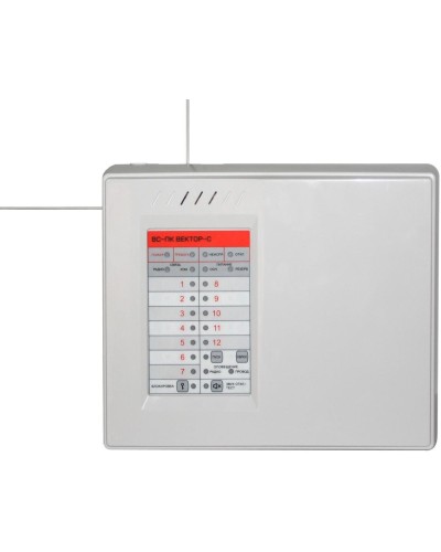 ВС-ПК ВЕКТОР-С (Wi-Fi + GE (GSM+Ethernet)). Прибор приемно-контрольный и управления охранно-пожарный адресный радиоканальный со встроенным коммуникатором GSM. Версет в Черкесске